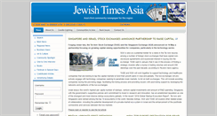 Desktop Screenshot of jewishtimesasia.org